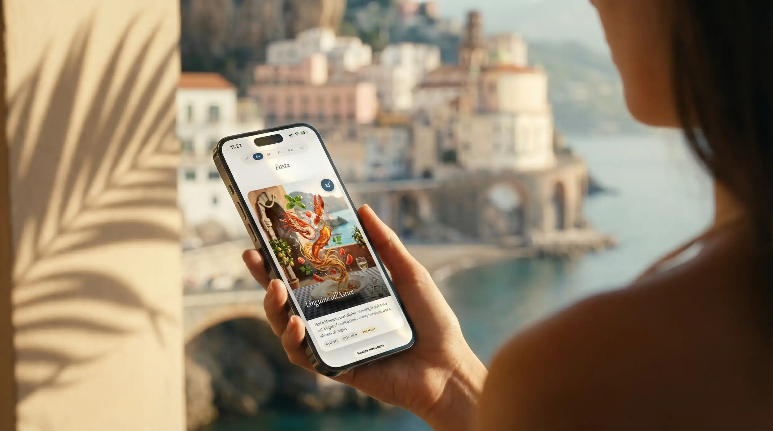 Le Palme — menu digitale